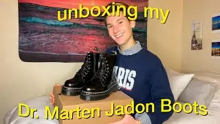 Unboxing Dr. Marten Jadon Boots