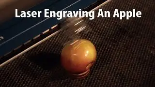 Useless Lasering Of An Apple!