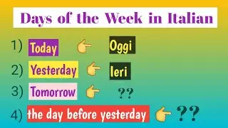 I Giorni Della Settimana in Urdu | Lesson 4 | by Learn with Jannat 1