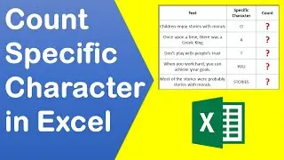 Excel Count Number of Characters in a String | Rohit Narang