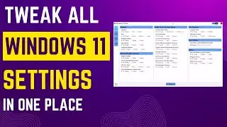 Tweak all of your Windows 11 settings in one place with Windows 11 Fixer