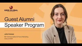 Guest Alumni Speaker Program 2024 | Julia Holewa