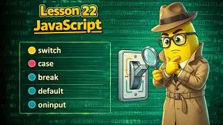 22 - What is default in switch and oninput event (js lessons)