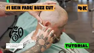 BUZZ CUT TUTORIAL / SKIN FADE TUTORIAL/ HOW TO CUT HAIR / CUTTING HAIR / HAIR CUTTING TUTORIAL
