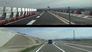 上越三和道路と県道13号線、どっちが早いか検証