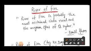 River of Fire by Q. Hyder, Part - 1