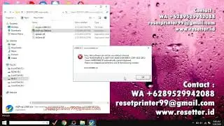 Reset Epson L3060 with keygen