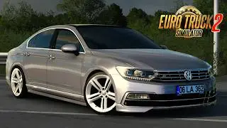 Volkswagen Passat B8 Car Mod | Euro Truck Simulator 2 1.59