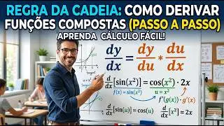 Regra da Cadeia: Como Derivar Funções Compostas (Passo a Passo).