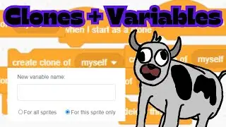 How To Handle Clones Like A Pro | How To Use Clones With Variables | Scratch Tutorial