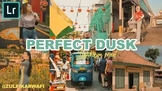 Perfect Dusk Lightroom preset | Free Download XMP & DNG | Tutorial edit foto Senja lightroom
