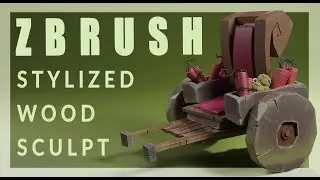 ZBrush Quick Tip Series: Stylized Wood Creation!!!