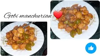 Crispy and tasty Gobi manchurian recipe❤