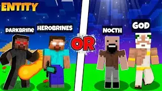 Minecraft But WOULD YOU RATHER SCARY ENTITY..
