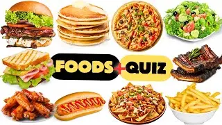 Learn food vocabulary in English | popular foods in English