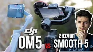 Zhiyun Smooth 5 vs DJI OM5 - Which one should you get?!