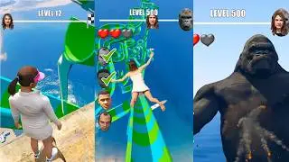 Amanda Water Slide Level 12, Level 25 & BOSS Level