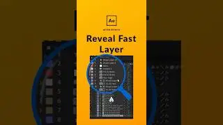 Reveal Fast layer tip Adobe After Effects 