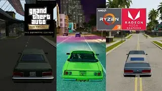 GTA Trilogy The Definitive Edition on Ryzen 3 3200U Vega 3 8GB RAM