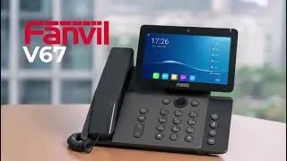Teléfono V67 de alta gama Fanvil