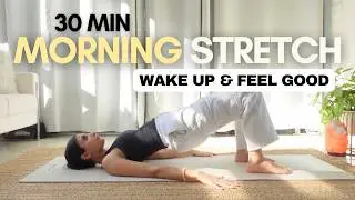 30 MIN MORNING YOGA STRETCH | Full Body Stretch Routine To Feel Good (Yoga With Nancy)