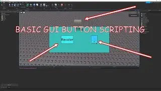 How to SCRIPT basic BUTTONS in Roblox Studio