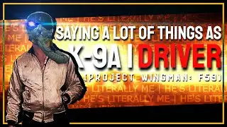Project Wingman | Saying a Lot of Things as K-9A Driver 2 | He's Literally Me