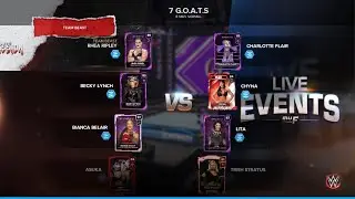 WWE 2K23 MyFACTION Live Events 7 G.O.A.T.S Win #1