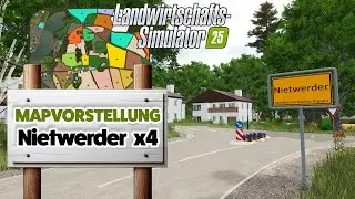 🚜LS25 Nietwerder x4 Multifrucht - Landwirtschafts Simulator 25 Mapvorstellung