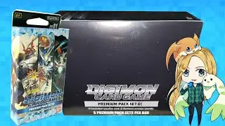 Opening Full Display of Digimon Premium Set 1