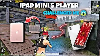 Ipad mini 5 player challenged me 😱#shorts #android #pubg