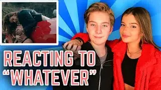 Lexi Jayde reacting to  WHATEVER Music Video | Sawyer Sharbino interviewing hosting