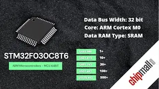 STMicroelectronics STM32F030C8T6. Best price from Chipmall.com
