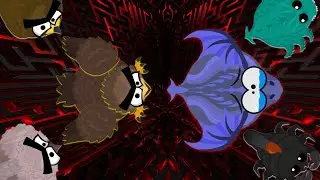 Mope.io - Golden + Shahbaz Gang The TRIPLE THREAT//Obliterating the Server with all 3 Rare Eagles