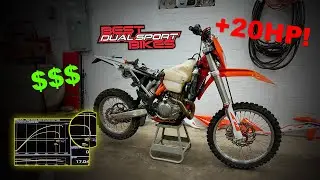 Adding 20HP to my 2023 KTM 500 EXC-F Dual Sport!! INSANE!!