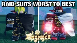 [AOPG] Ranking Every Raid Suits Worst To Best! A One Piece Game | Roblox