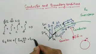 Boundary condition for conductor-free space boundary in terms of Tangential and Normal components