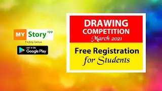 Drawing Competition- March 2021. Free Registration For Students.