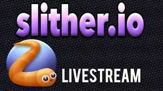 SLITHER.IO LIVESTREAM! Road to 20 subs!