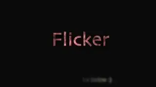 Flicker effect - Adobe After Effects Tutorial (no plugins)