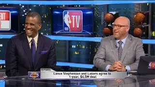 Lance Stephenson agrees to a 1-year deal with the Lakers | NBA GameTime | July 1 , 2018