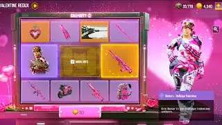 VALENTINE REDUX THE UNLUCKIEST DRAW EVER | BATTERY ❤️ & S36 | MEPHISTO | COD | CODM | 3 SPIN OPENING