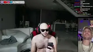 Adin Ross Facetimes XQC As Andrew Tate!