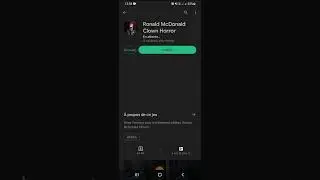 How to Download the Mcdonald Clown Horror Game #horrorgaming #gameplay #horrorstories #gaming