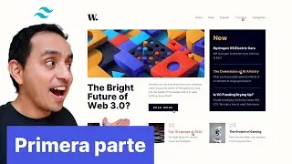 👉‍‍ APRENDE a hacer esta página usando REACT + Tailwind 🎖️ Desafío FrontEnd #27