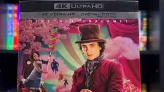 Wonka 4K unboxing