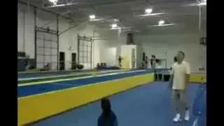 Acrobatic Gym player Amazing and almost impossible, at this