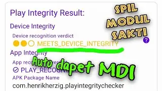 MODUL SAKTI Play Integrity Fix (PIF) TERBARU