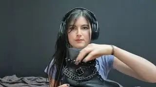 Shoe store roleplay | fast and aggressive ASMR (fast tapping, keyboard clicking, chain sounds)