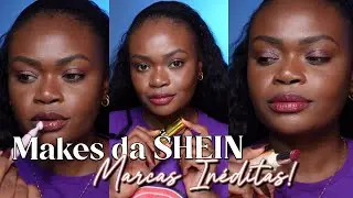 Maquiagem da SHEIN: Testei as Marcas que NINGUÉM Mostra!